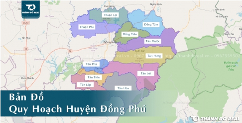 Bản Đồ Quy Hoạch Huyện Đồng Phú Update Mới Nhất 2022