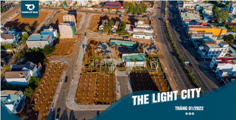 Tiến Độ Xây Dựng Dự Án The Light City Đồng Xoài Tháng 1 Năm 2022